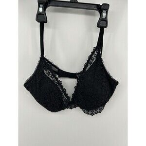 Victoria’s Secret Body By Victoria M Black Racerback Lace Bralette Bra